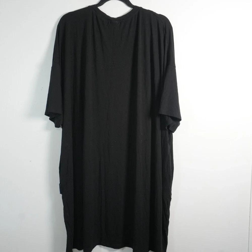 Harry Potter‎ Ravenclaw Nightshirt Women One Size Black Gold Graphic Sleep Tee - Picture 5 of 7